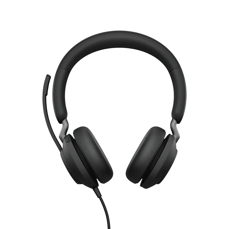 Jabra Evolve2 40 SE UC -kuulokkeet mikrofonilla, USB-A, musta