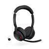 Jabra Evolve2 55 MS, langaton kuulokemikrofoni, USB-C, musta