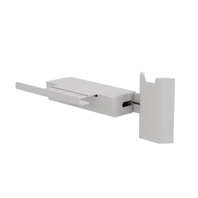 Ergotron Printer Bracket for Wall Track, tulostimen kiinnike seinäkiskoon, iso, valkoinen