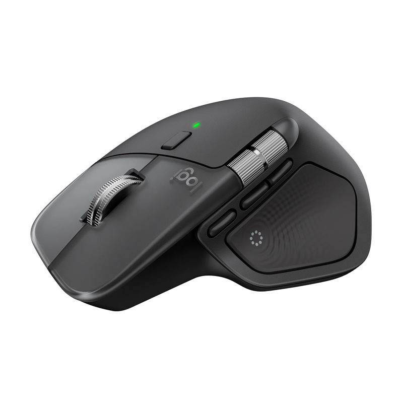 Logitech MX Master 4 Macille, 8000 DPI -langaton hiiri, musta