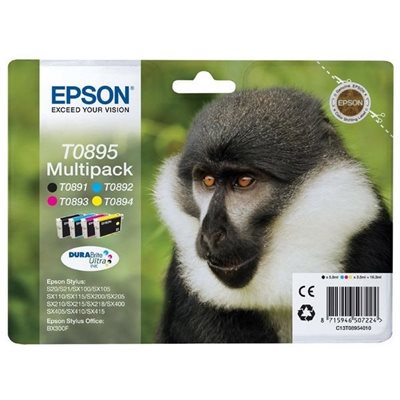 Epson Multipack 4-colours T0895 DURABrite Ultra Ink
