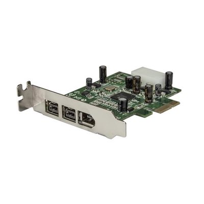 StarTech.com 3-porttinen FireWire 800+400 PCIe x1 -lisäkortti