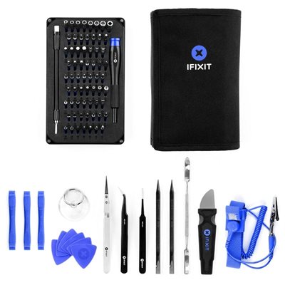 iFixit Pro Tech -työkalusarja, musta/sininen