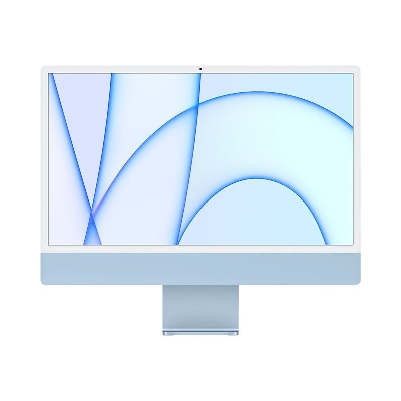 Apple 24" iMac - 4.5K Retina Display, M1/8GB/256GB, sininen