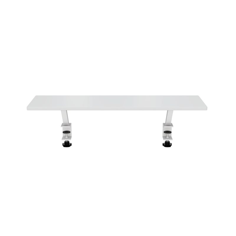 Arozzi Riser Desk Small White, pelipöydän lisätaso, valkoinen