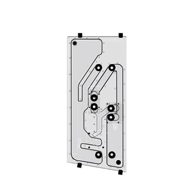 Phanteks Glacier EZ-Fit DIS-NV7, distro plate NV7-koteloon, akryyli
