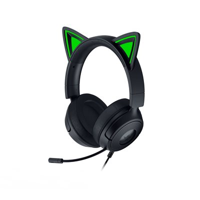 Razer Kraken Kitty V3 X - Black -pelikuulokkeet mikrofonilla, musta