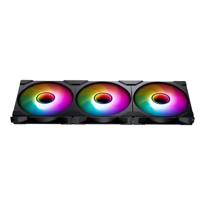 Phanteks (Outlet) M25-140 Gen2 Reverse D-RGB - Triple Pack, 140mm PWM-laitetuuletinsarja, musta