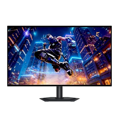 Gigabyte 27" MO27Q28G, 280Hz QHD OLED-pelimonitori, musta