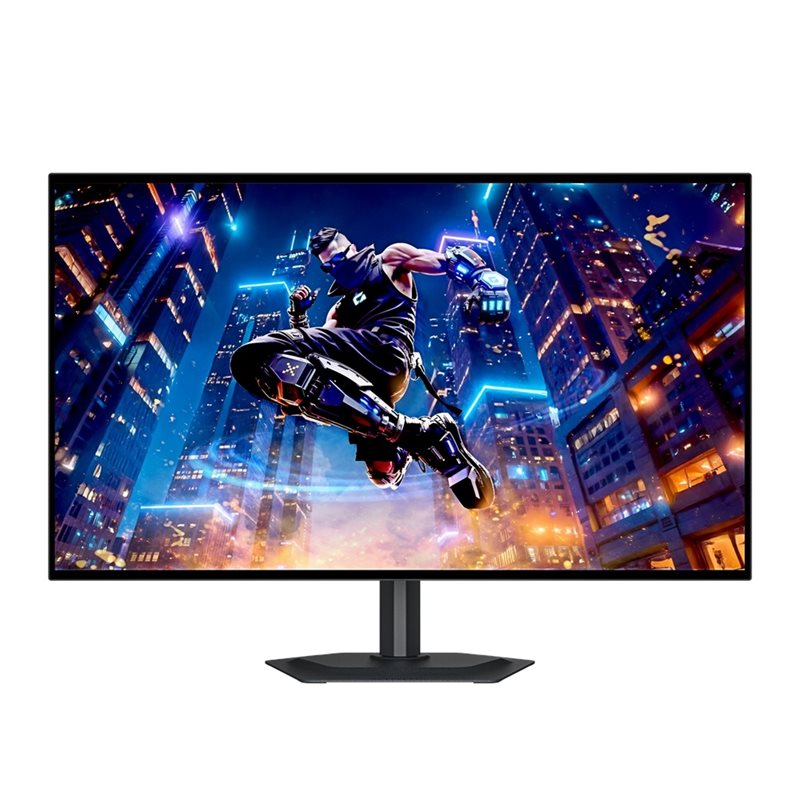Gigabyte 27" MO27Q28G, 280Hz QHD OLED-pelimonitori, musta