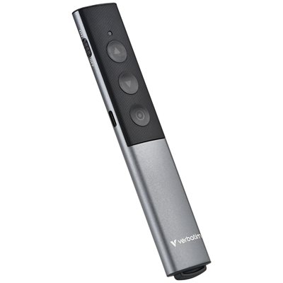 Verbatim Agenda Wireless Presenter -laseresityskaukosäädin, USB-A+C, harmaa