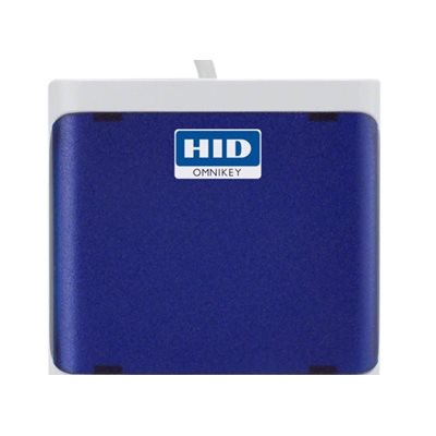 HID Omnikey 5027 Keyboard Wedge -älykortinlukija, USB-A, 1,5m, tummansininen