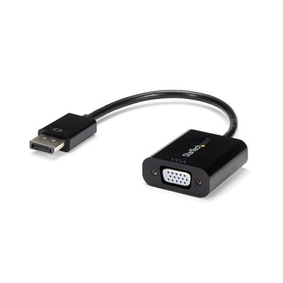 StarTech.com DisplayPort 1.2 - VGA -adapteri, 0,1m, musta