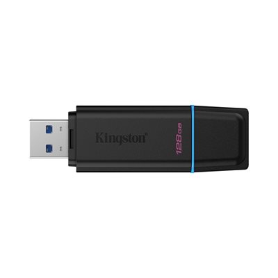 Kingston 128GB DataTraveler Exodia Gen2, 3.2 Gen1 USB-A -muistitikku, musta/sininen