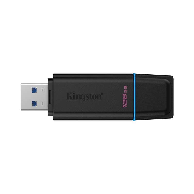 Kingston 128GB DataTraveler Exodia Gen2, 3.2 Gen1 USB-A -muistitikku, musta/sininen