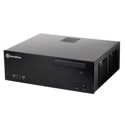SilverStone Grandia GD04B USB3.0 HTPC-kotelo, Micro ATX, usta