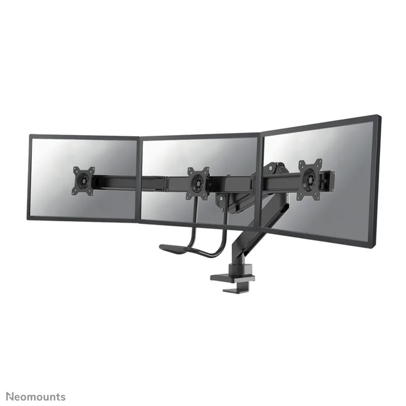 Neomounts by Newstar NM-D775DX3BLACK Select monitor desk mount, pöytäteline kolmelle monitorille, musta