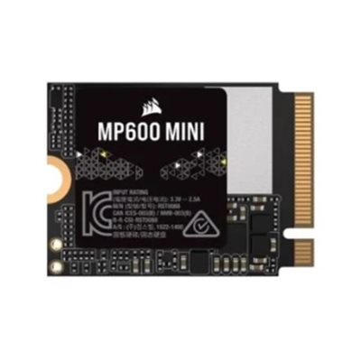 Corsair 2TB MP600 MINI SSD-levy, PCIe Gen4 x4 NVMe M.2 2230, 7000/6200 MB/s