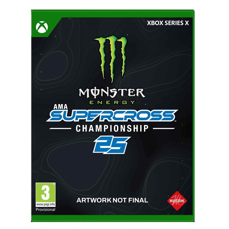 Milestone Monster Energy Supercross 25 (Xbox Series X) Ennakkotilaa!