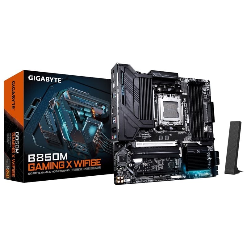 Gigabyte B850M GAMING X WIFI6E, mATX-emolevy