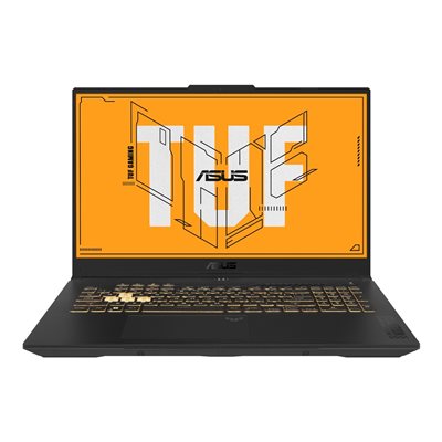 Asus 17,3" TUF Gaming F17 FX707ZC4, kannettava pelitietokone, Mecha Gray