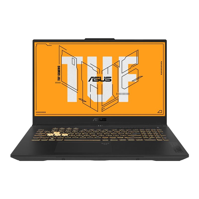 Asus 17,3" TUF Gaming F17 FX707ZC4, kannettava pelitietokone, Mecha Gray