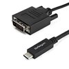 StarTech.com USB-C -> DVI-D Single Link -näyttökaapeli, 3m, musta