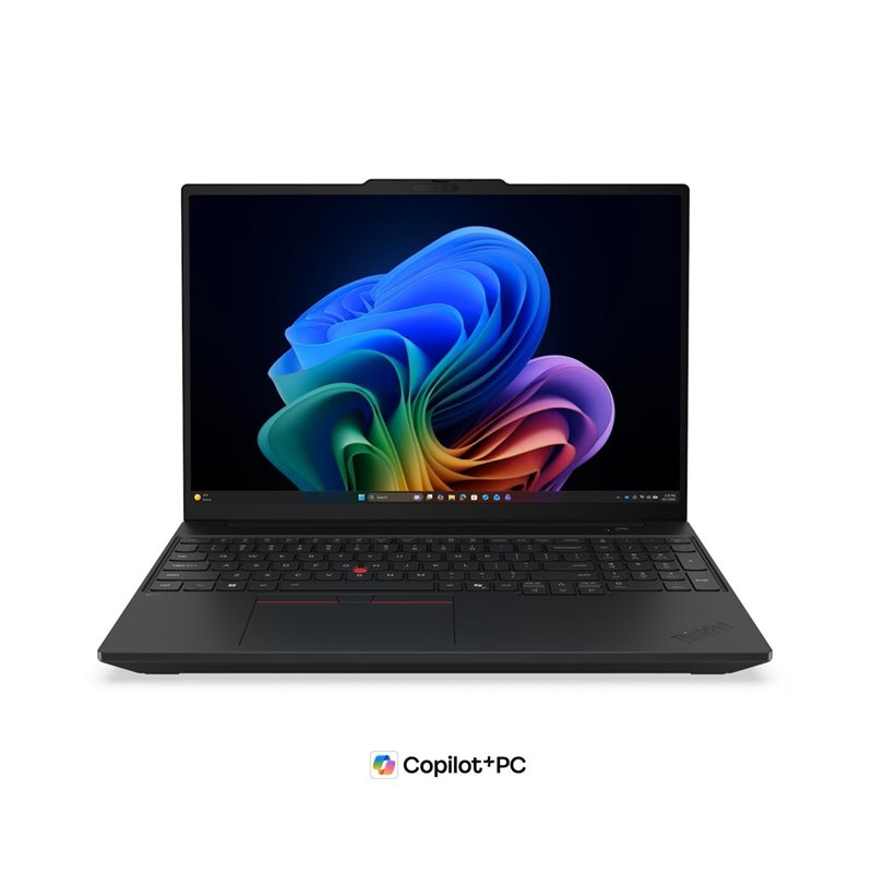 Lenovo 16" ThinkPad T16 Gen 5, kannettava tietokone, musta