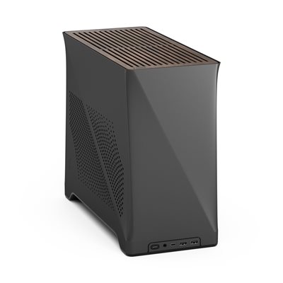 Fractal Design (Outlet) Era 2 - Charcoal Gray, Mini-ITX -kotelo, hiilenharmaa