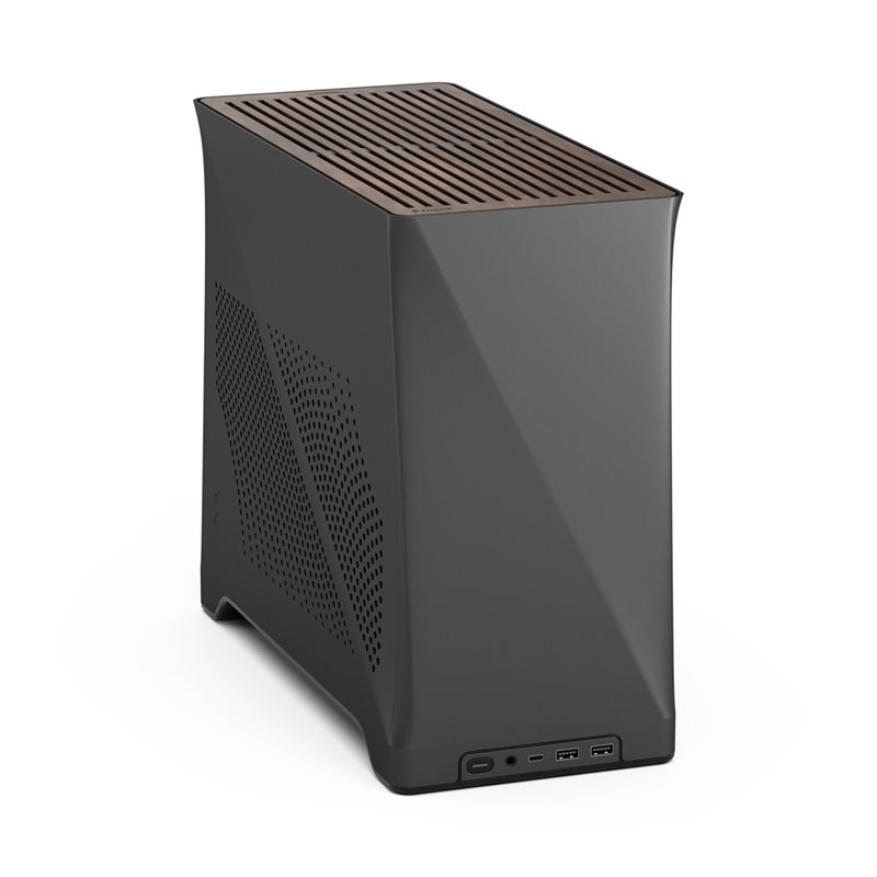 Fractal Design (Outlet) Era 2 - Charcoal Gray, Mini-ITX -kotelo, hiilenharmaa