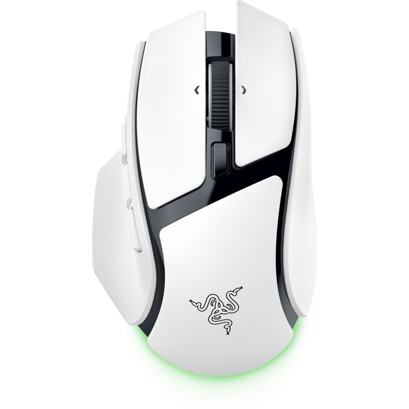 Razer Basilisk V4 Hyperspeed langaton hiiri, 33 000 DPI, valkoinen
