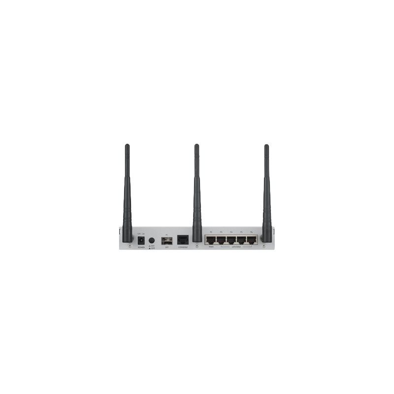 ZyXEL USG20W-VPN -palomuuri, pelkkä laite, IEEE 802.11ac/n, hopea/punainen - Kuva 2