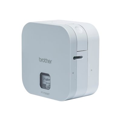 Brother P-Touch CUBE - PT-P300BT -tarratulostin, valkoinen/harmaa