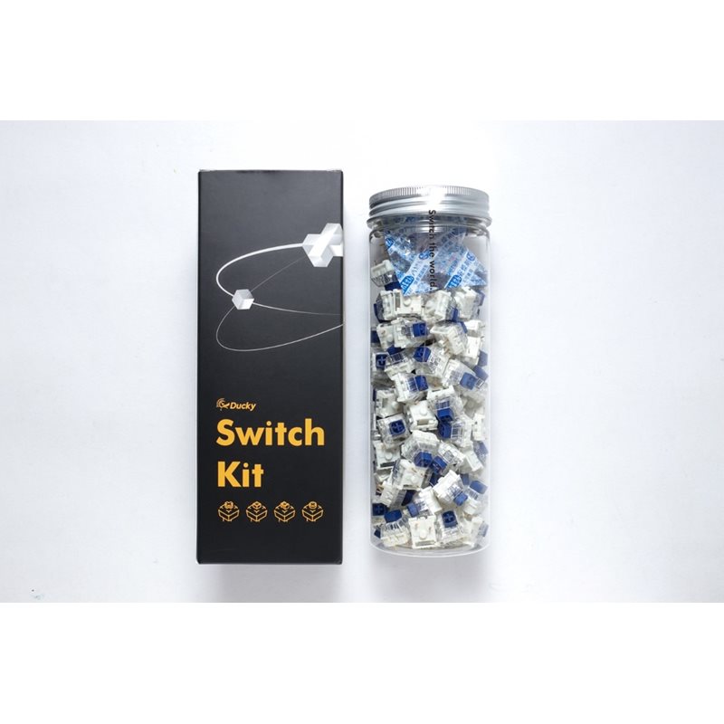 Ducky Switch Kit - Kailh Box Navy -kytkinsarja, 110 kpl