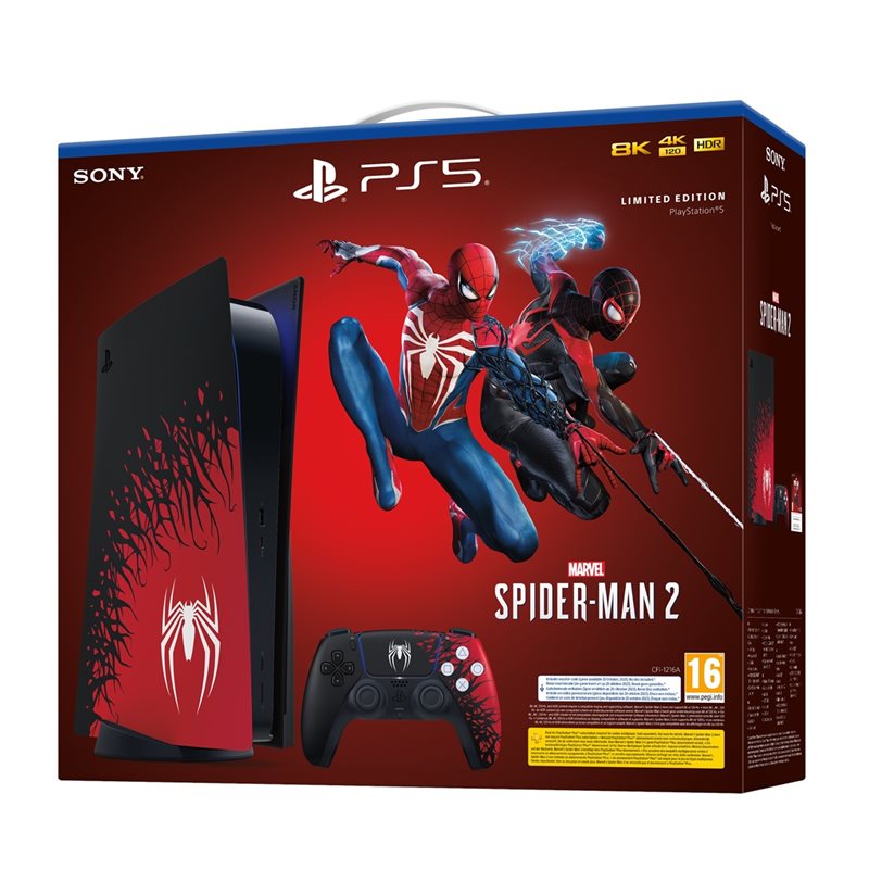 Sony Playstation 5 Marvel's Spider-Man 2 Limited Edition -pelikonsoli