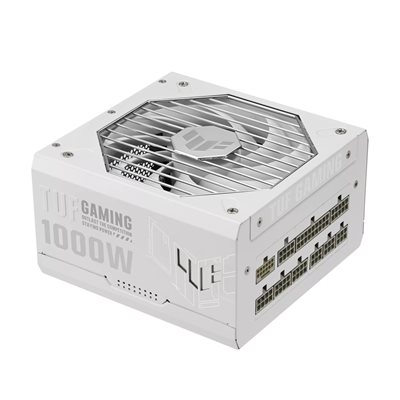Asus 1000W TUF Gaming Gold White Edition, ATX-virtalähde, 80 Plus Gold, valkoinen