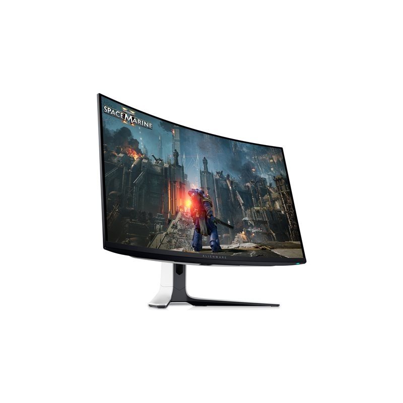 Dell 31,62" Alienware AW3225QF, kaareva 240Hz 4K-pelimonitori, musta/valkoinen