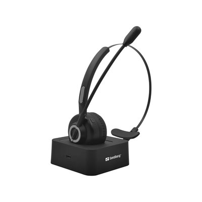 Sandberg 5.2 Bluetooth Office Headset Pro, musta