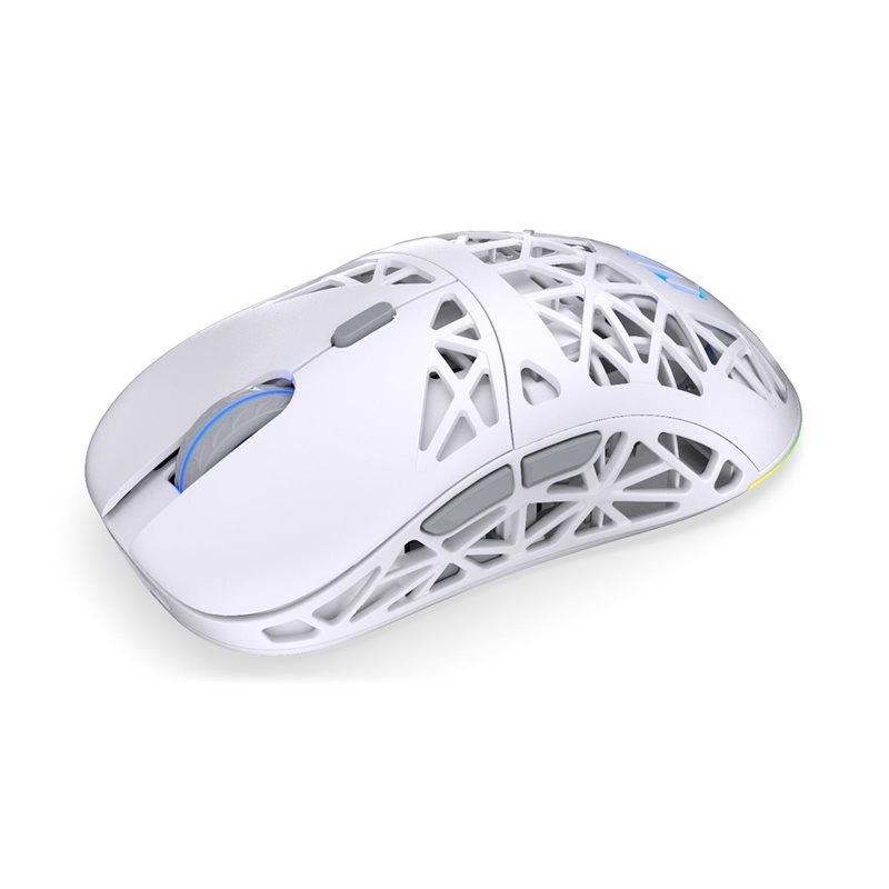 Endorfy LIV Wireless Onyx White, langaton pelihiiri, 12 000 DPI, valkoinen
