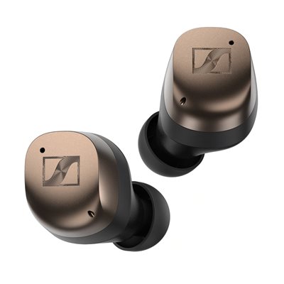 Sennheiser Momentum True Wireless 4, langattomat in-ear kuulokkeet, Bluetooth 5.4, musta kupari