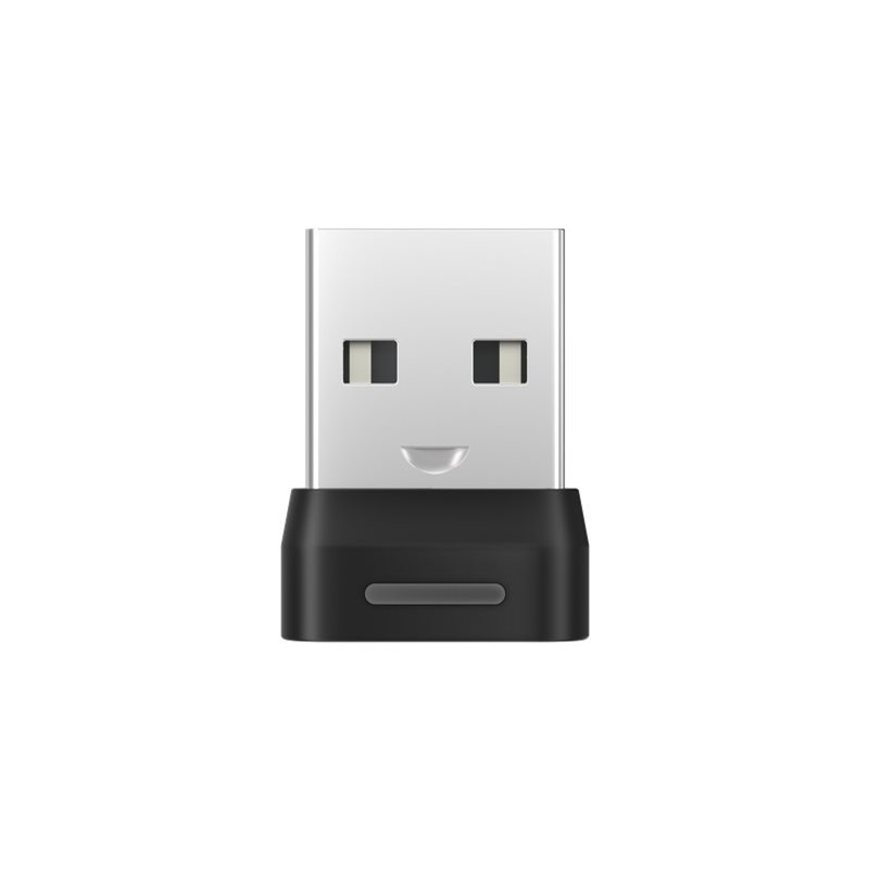 Shokz Loop120, Bluetooth-sovitin Shokz-kuulokkeille, USB-A, musta