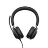 Jabra Evolve2 40 SE MS -kuulokkeet mikrofonilla, USB-C/A, musta