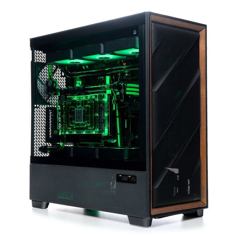 Jimm's Liquid Builds - Green Gremlin, nestejäähdytetty pelitietokone