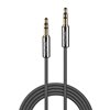 Lindy 3,5mm Cromo Line -audiokaapeli, 10m, antrasiitti