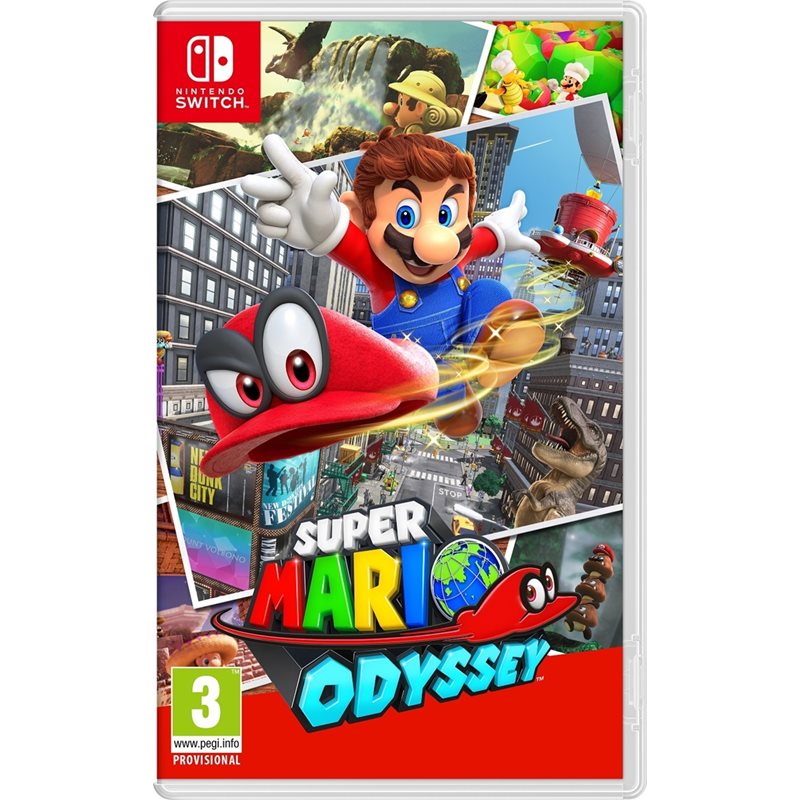Nintendo Super Mario Odyssey (Switch) (Tarjous! Norm. 51,90€)