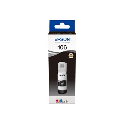 Epson 106 -mustepullo, 70ml, musta