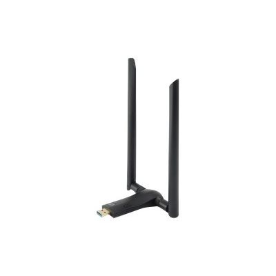 LevelOne WAU-1810E -verkkoadapteri, 802.11ac, USB 3.0, musta