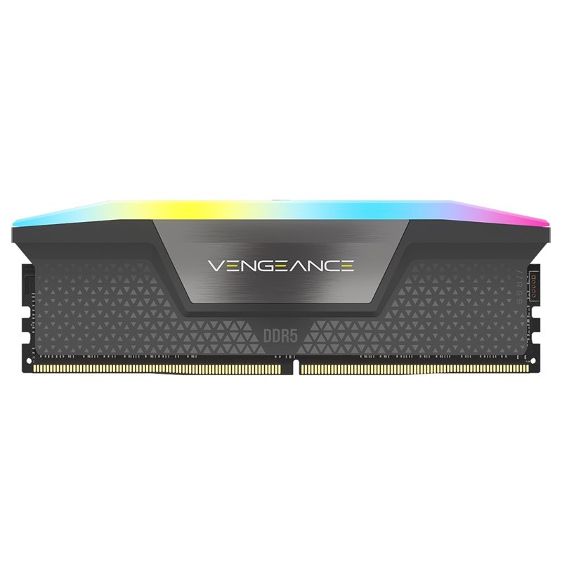 Corsair 64GB (2 x 32GB) Vengeance RGB, DDR5 5600MHz, CL40, 1.25V,  harmaa - Kuva 2