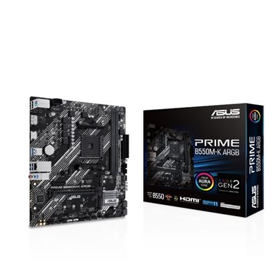 Asus PRIME B550M-K ARGB, mATX-emolevy