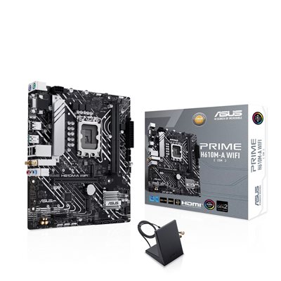 Asus PRIME H610M-A WIFI, mATX-emolevy